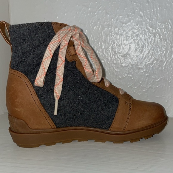 SOREL EVIE II Lace Wedge Bootie Size 7, NWOT - Picture 7 of 16